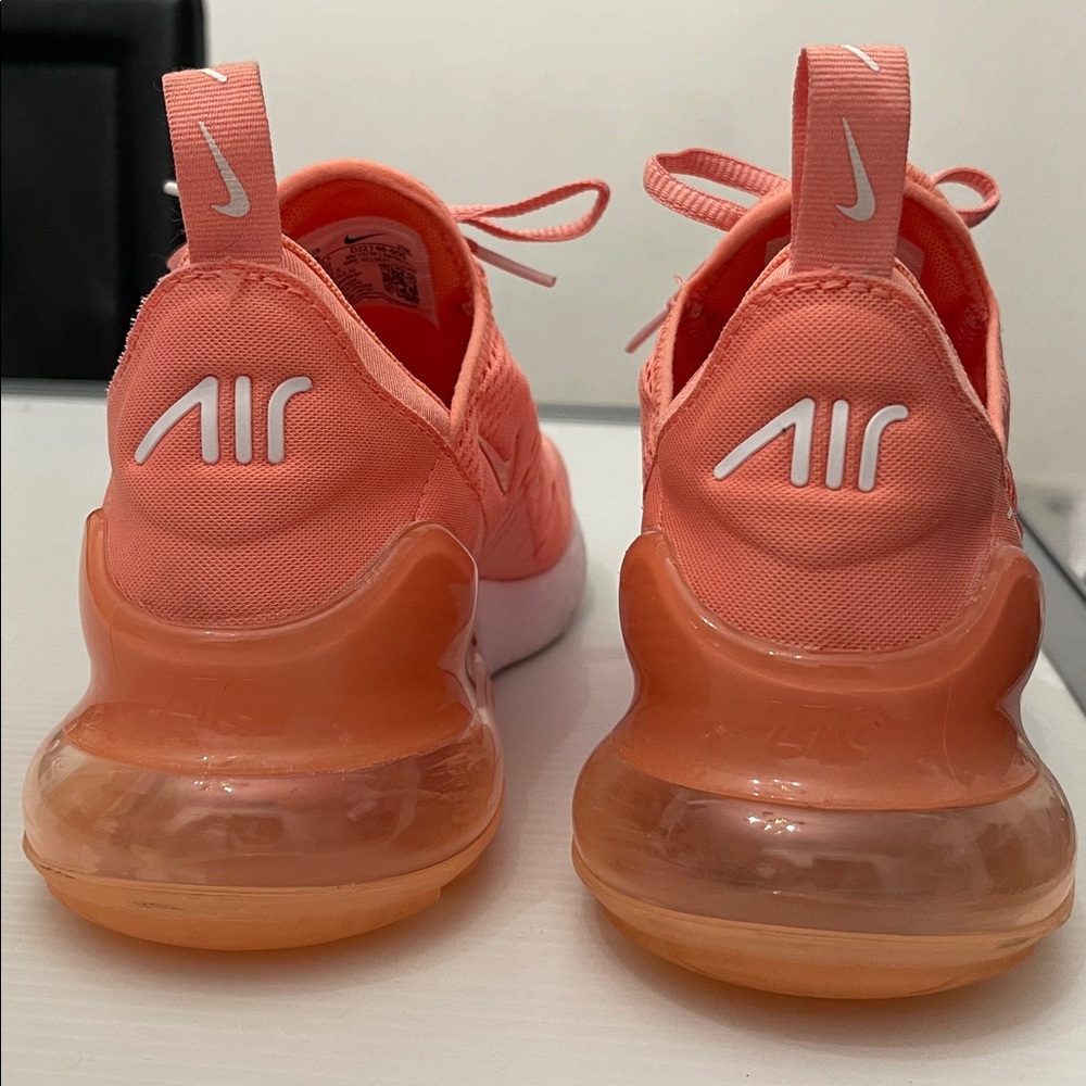 Nike Women's Air Max 270 Crimson Bliss White Running Sneakers Women’s Size 8 - Picture 3 of 14